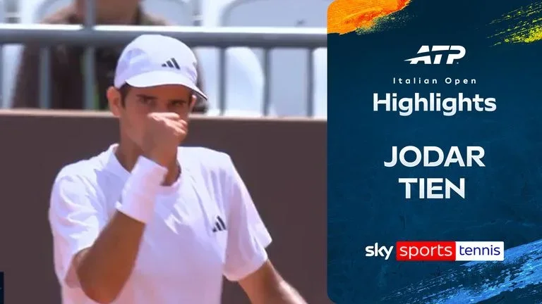 Jodar youngest Rome quarter-finalist in 21 years!